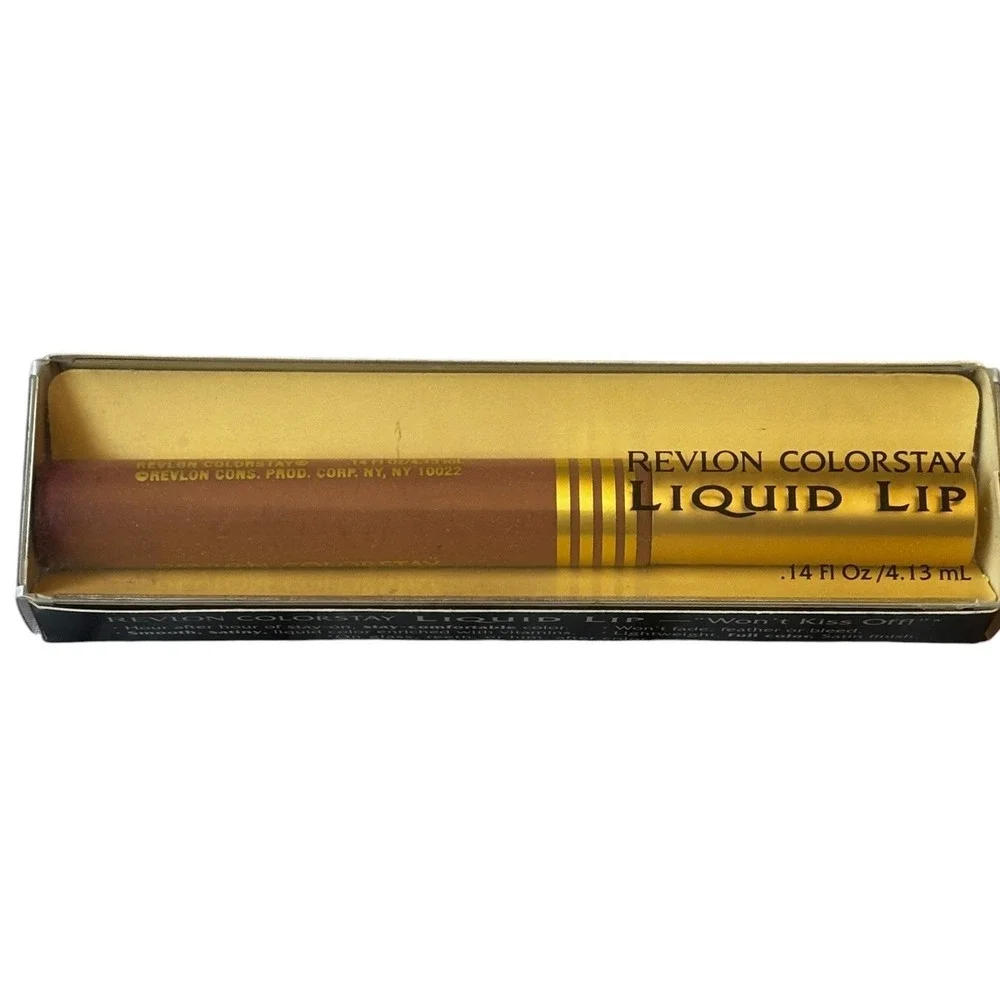 Revlon ColorStay Liquid Lip Satin Finish Longwear Lipstick .14 Fl Oz NIB